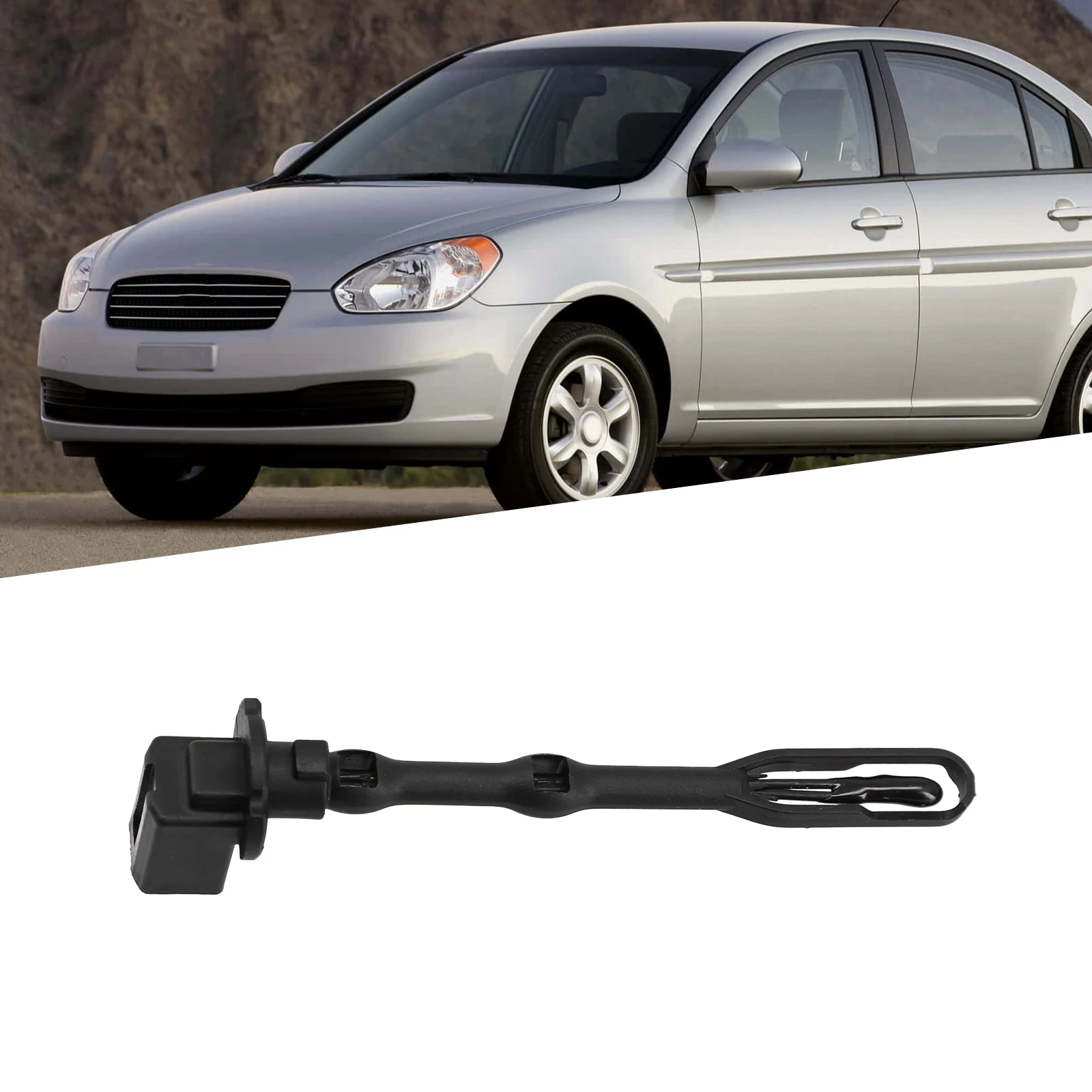 1pc A/C Evaporator Temperature Thermistor For Hyundai-Tucson 2010-2015 97143-1M000 Fast Delivery Black Plastic Accessories