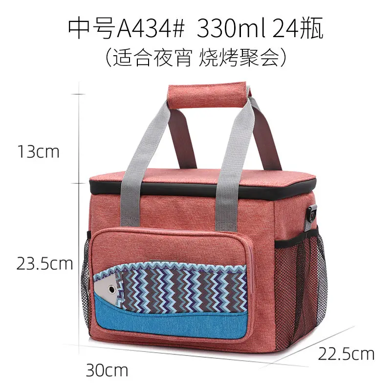 2025 Outdoor Japan Bento Thermal Bag Large Capacity Multi-function Storage Bag Waterproof Thermal Insulation Picnic Camping Bag