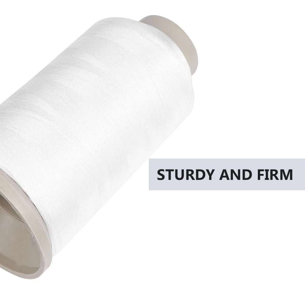 بكرات 0.3 مللي متر خيط خياطة الحرير الجليدي قوة الشد العالية لتنجيد اللحف الستائر مكبات طويلة مخروط خياطة النايلون