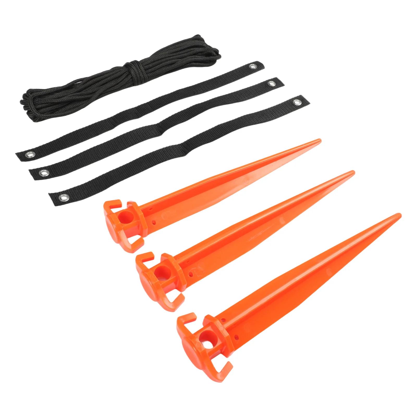 

Tree Stabilization Anchor Kit 12In Support System for Young Trees Includes Plastic Nails and Rope for Secure Installation