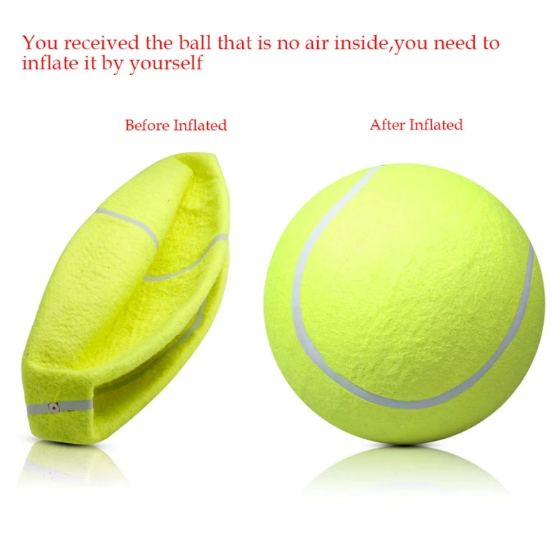 8In Sports Tennis Dog Balls, Tooth Friendly Strong Tennis Balls for Beloved Dogs Dropship