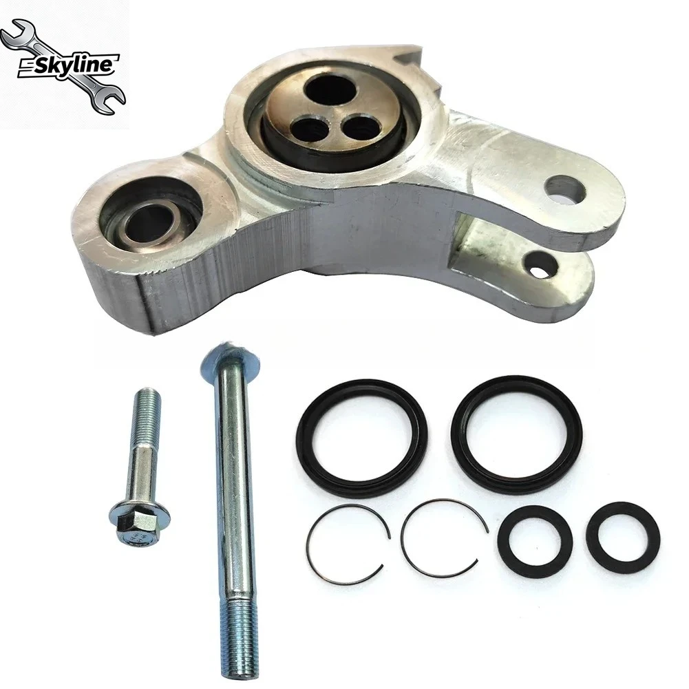 Motorcycle Rear Suspension Linkage Rocker Arm Assembly Fit QM250 QM200GY DR200 GXT GY150 Replacement Parts