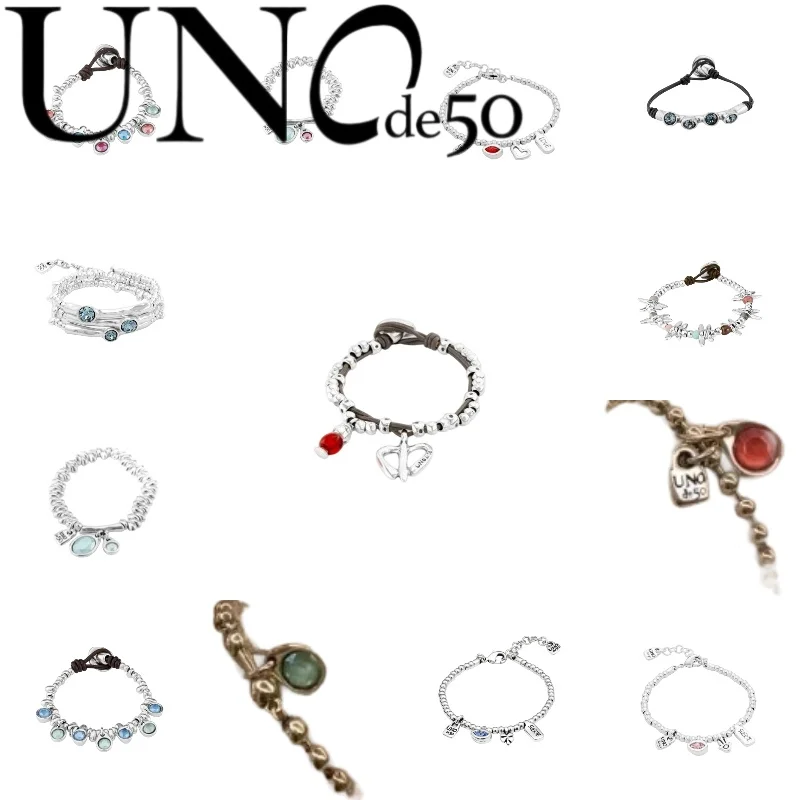 

UNOde50 Chic Bracelet: Silver & Gold, Boost Charm, Affordable Luxury!