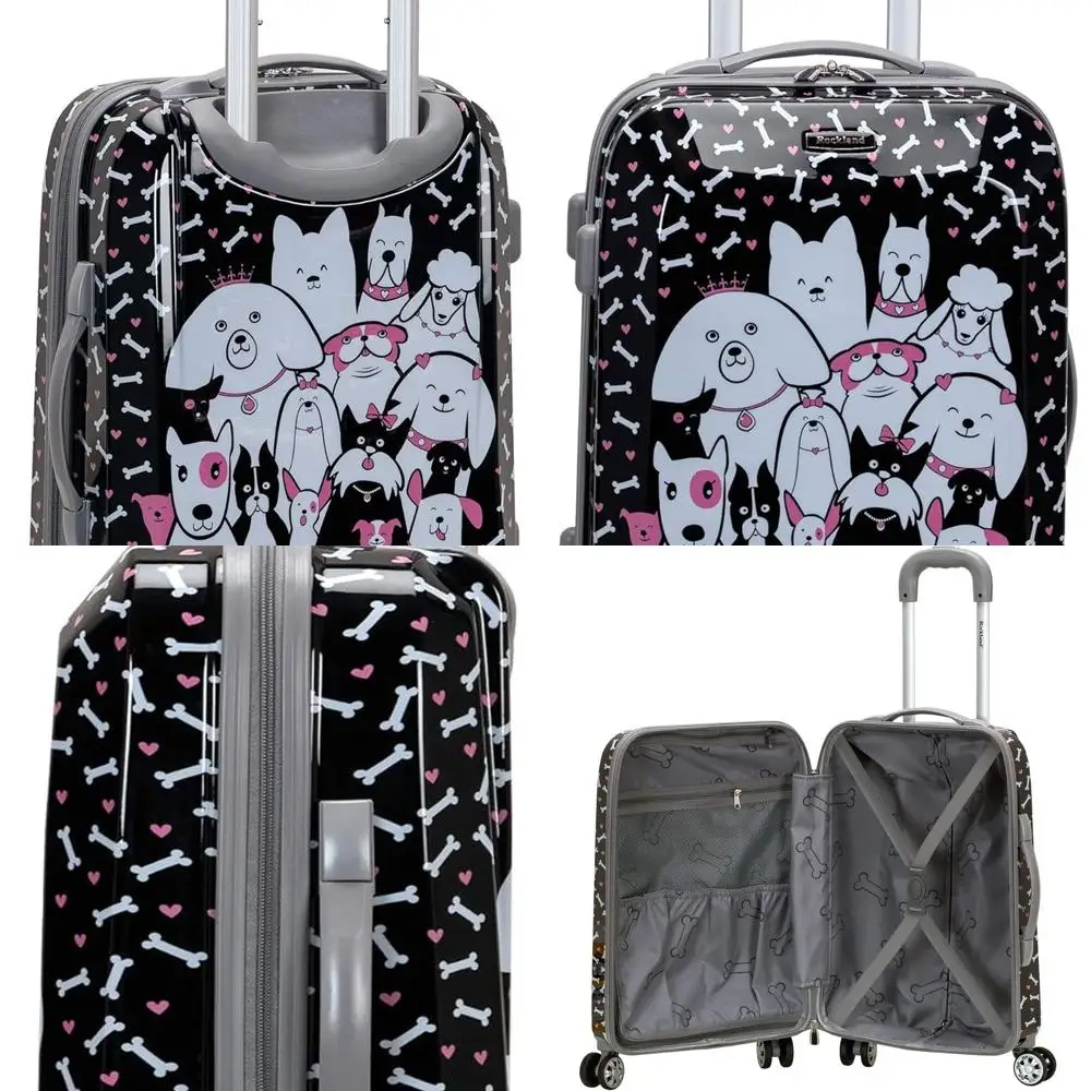 

Разноцветный чемодан Rockland Vision 20 Hardshell Spinner, размер ручной клади