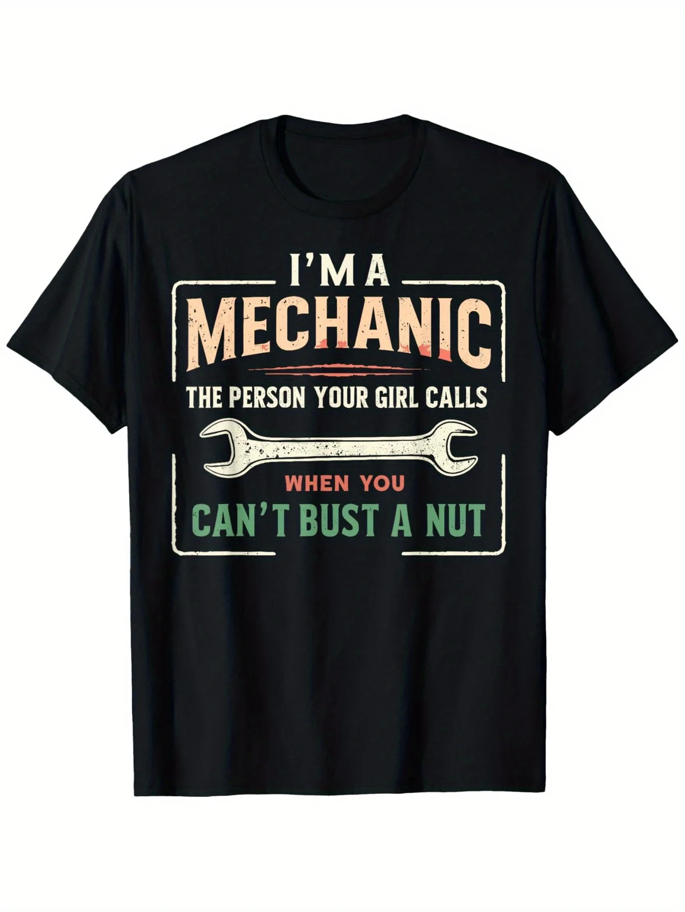 

Mechanic Car Lover T-Shirt - Men's Cotton, Independence Day Graphic Tee