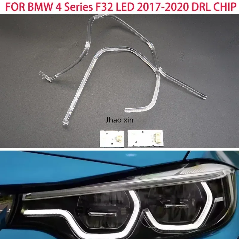 FOR BMW 4 Series F32 LED 2017-2020 Car Headlights DRL Light Strips Angel Eyes Chip Ballast Module DRL Maintenance Part