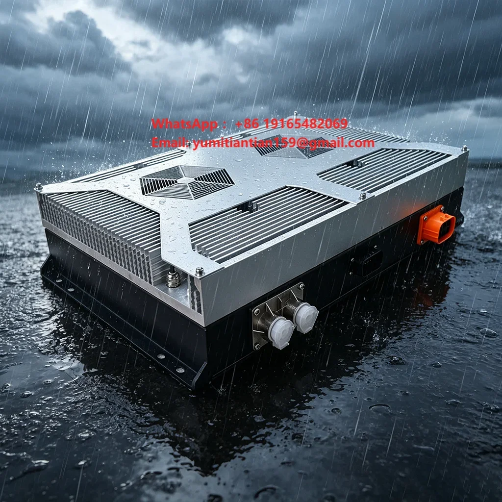 Automotive-Grade Bidirectional 10kW DC/AC Onboard Converter Module IP67 Waterproof Digital Control Air Cooled for Marine Boat