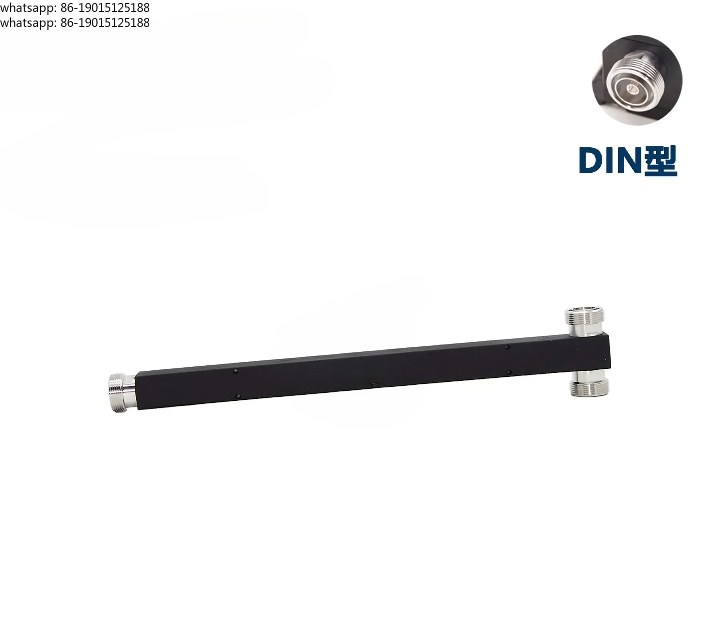 Private Network Universal Power Splitter 136-174MHz Square Tube Two/three Power Splitter N Type/4310 Type/DIN Type Interface