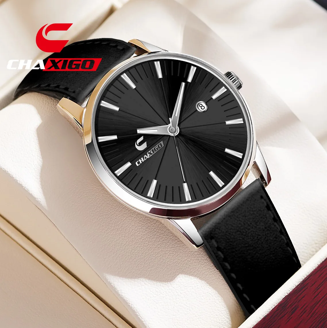 

CHAXIGO Kasig's new men's belt watch alloy decorative quartz watch watch Quartz Wristwatches