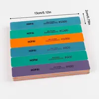 Hot Sale New 6Pcs MS-E400-1500 Semi-rigid Sanding Sticks Plastic Model Polishing Rod For DIY Assembling Model Build Tools