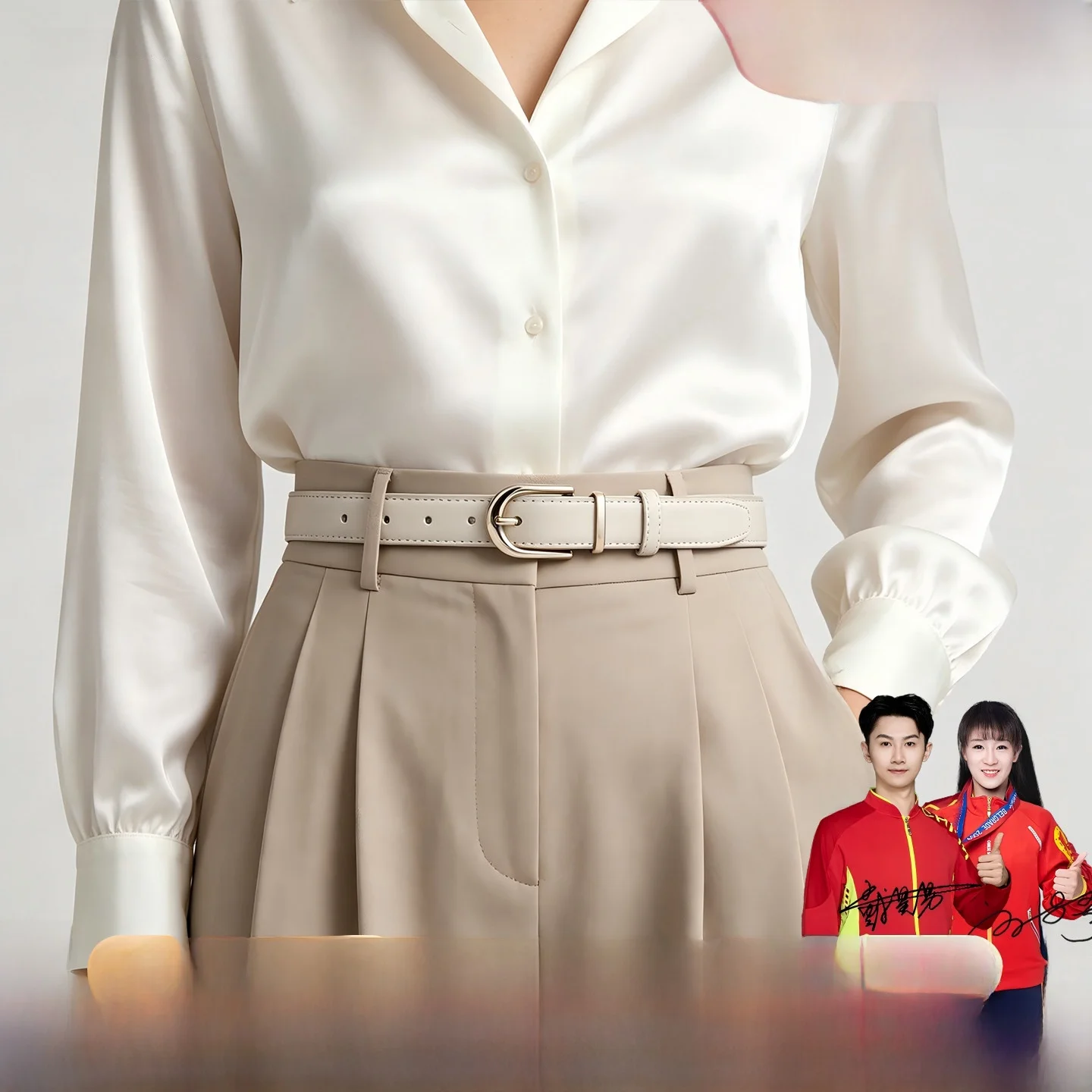 clench-kiss-ladies-genuine-leather-belt-white-new-2026-women's-versatile-waist-belt-double-needle-sewing-process-waterproof