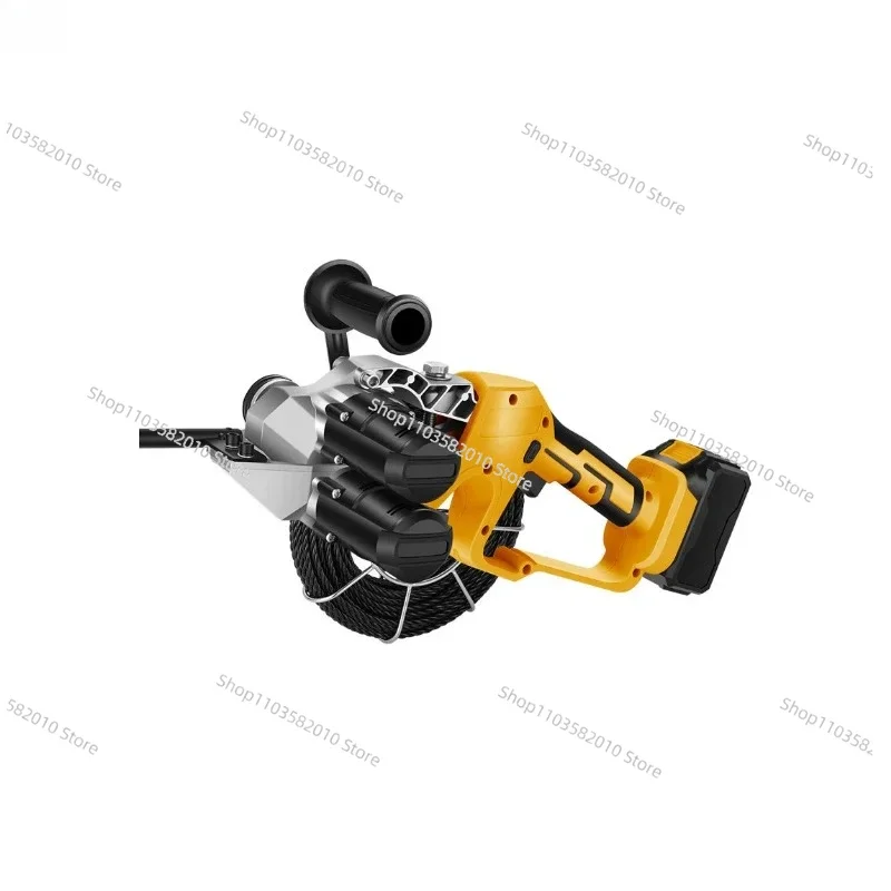 Lithium Battery Pull Line Stringing Machine Equipment Electrician Electric Cable Cross Line Leading Tools High Power Chargeable