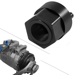 TM A/C Compressor Clutch Hub Remover Tool No Impact Wrench Needed for Drive Hub of Denso Clutchless Compressors 5SE09C 6SEL14C
