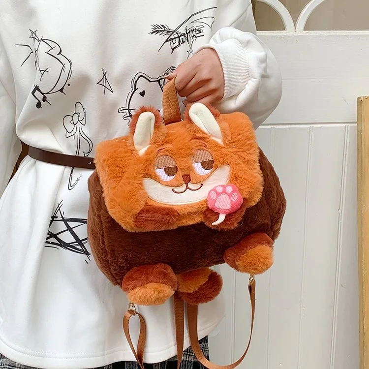 

Disneyland Disney Cartoon Zootopia Backpack Lovely Schoolbag Kindergarten Kids gift