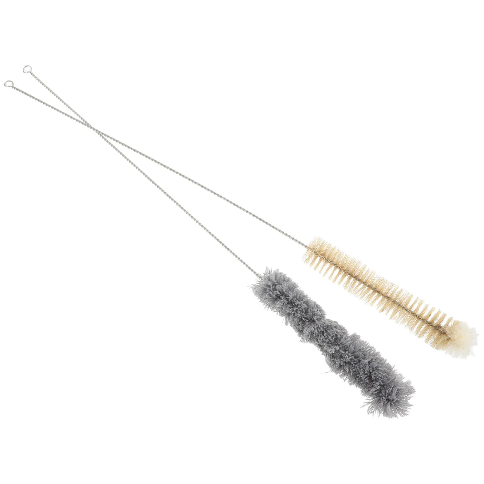 

2Pcs Flute Cleaning Brushes Maintenance Tool Bamboo Fiber Cotton Instrument Cleaning Care Kit Flute Accessory Bamboo Brush