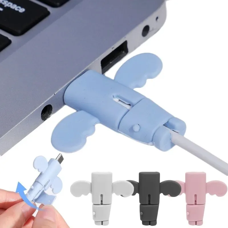 Silicone Cable Saver Anti-crack Wire Charger Cord Protector for Most Smartphone Data Wire Protective Sleeve Cable Organizer