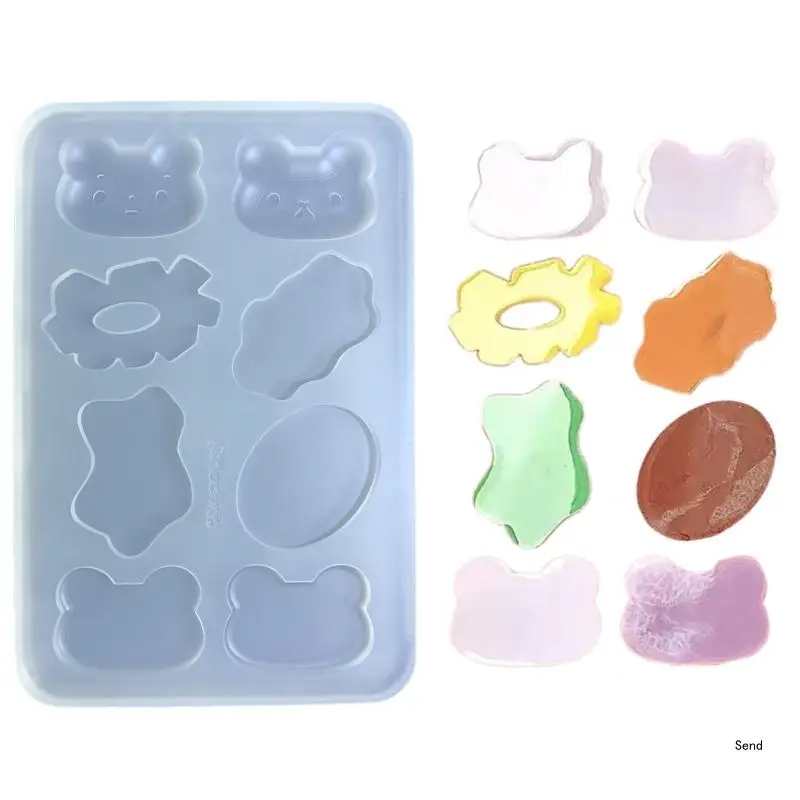 Grade Silicone Mold Hamburger Mould Toast Burger Casting Mold Delicious Dessert Mould for DIY Kitchen Accessory