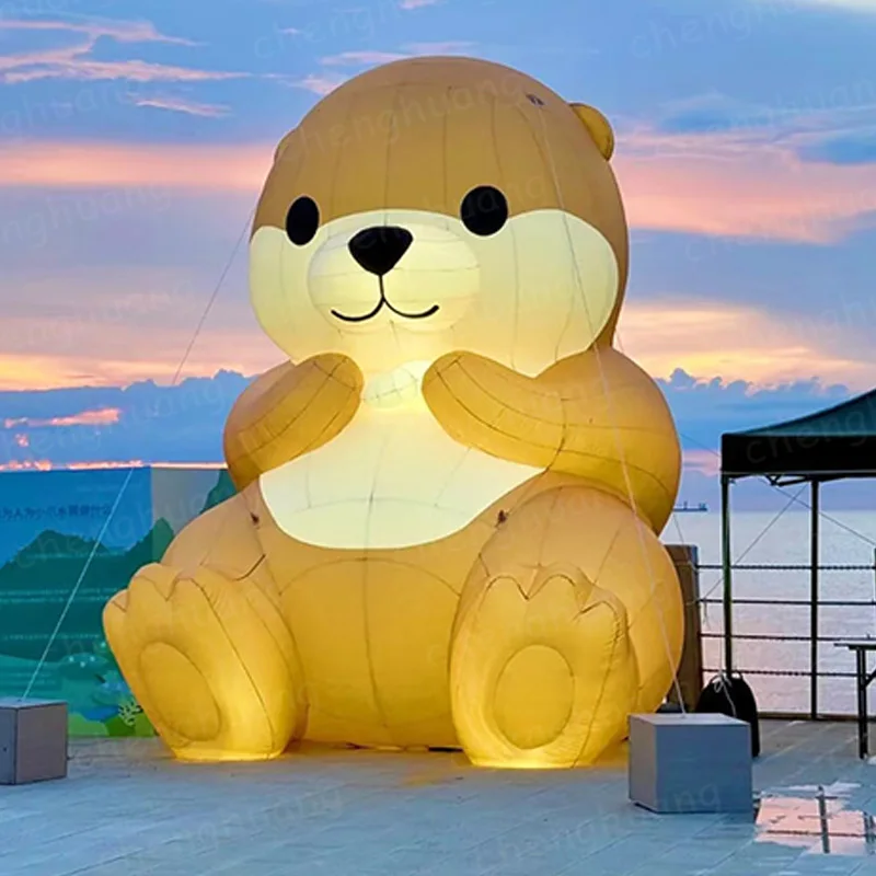 

Надувные медведи, воздушные модели животных с компрессорами, декоративные элементы для уличных площадей и отелей