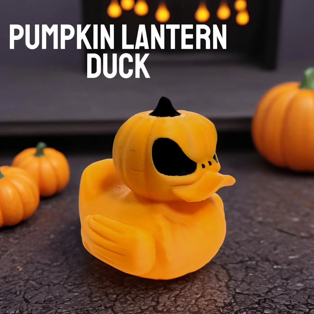 ديكور Duck Halloween عبارة عن ديكور منزلي وخفيف الوزن للاستخدام الداخلي/الخارجي للحفلات وعروض الرف والعطلات في ديسمبر