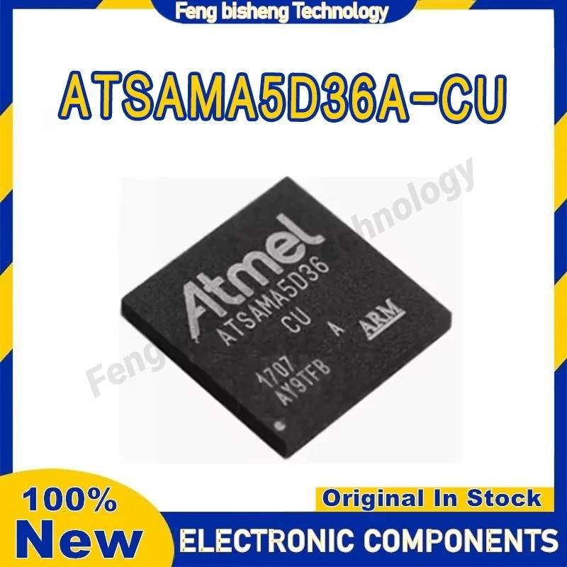 

ATSAMA5D36A-CU encapsulated LFBGA-324 embedded microprocessor MPU semiconductor