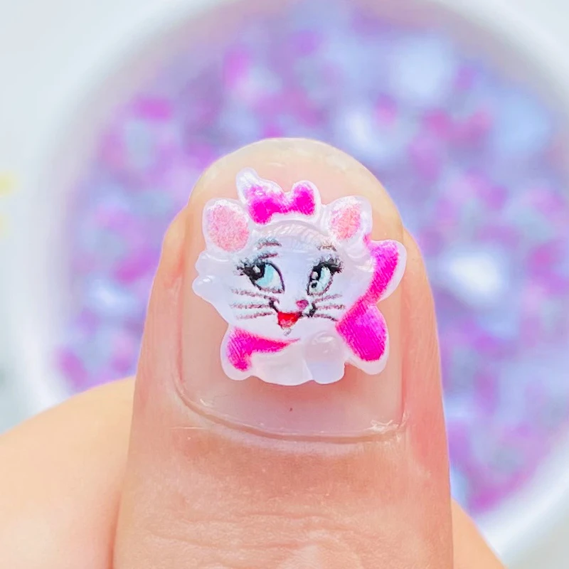 50 قطعة الراتنج المختلط الكرتون السحر الحيوان الثعلب شقة الظهر حلية صنع المجوهرات مانيكير Hairwear اكسسوارات A38 #6