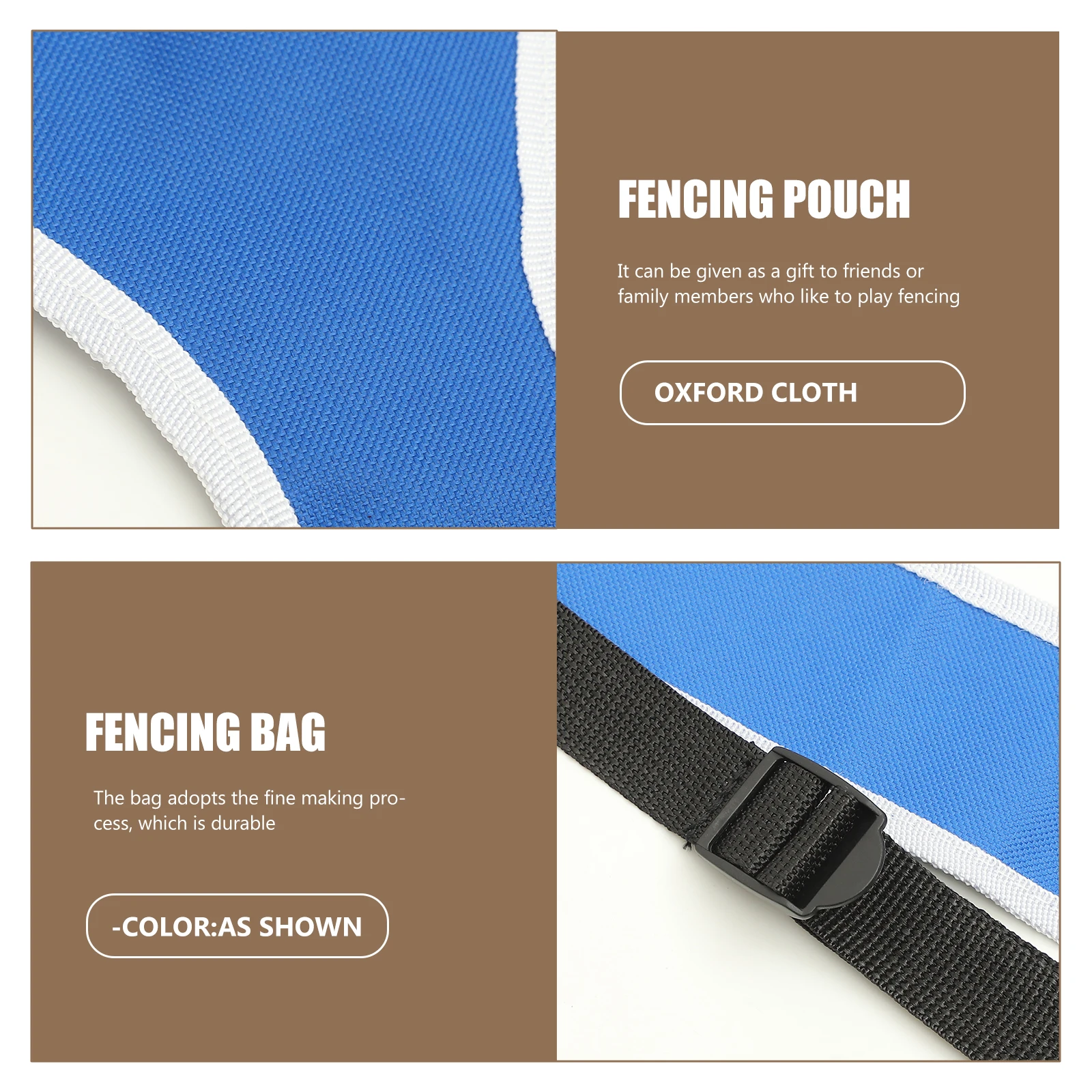 1Pc Zwaardtas Hekwerkzakje Oxford Doek Body Building Dagelijks gebruik Herbruikbare opslagaccessoires Sportuitrusting