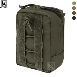 KRYDEX Tactical Molle Vertical GP Pouch General Purpose Utility Pouch Bag Storage Waistbag Outdoor Hunting Accessories