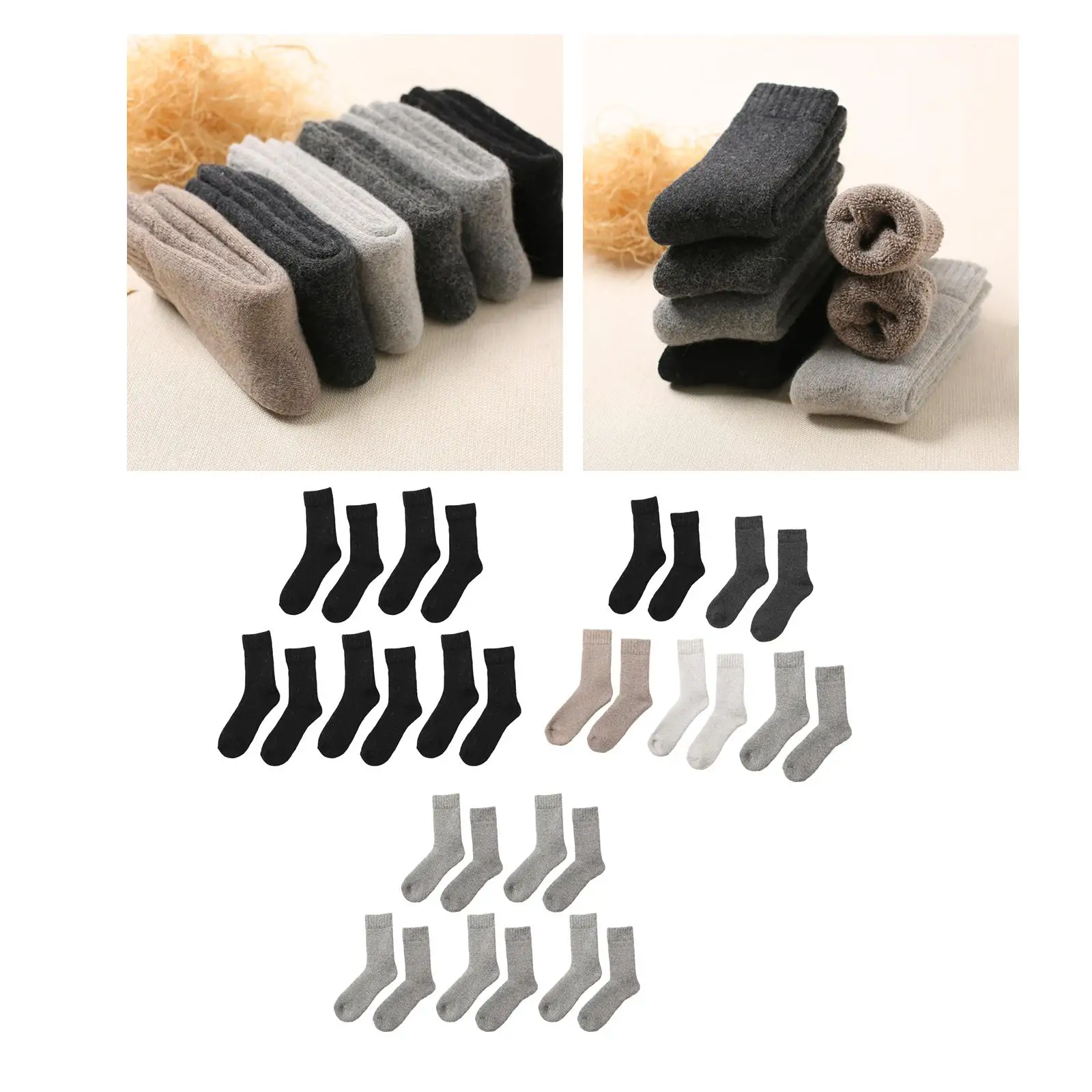 

Pairs Thick Cozy Weather for Running Walking Cycling Outdoor Hiking