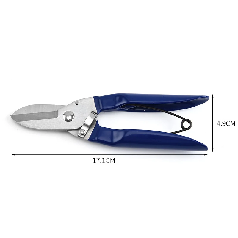 Stainless Steel Sharp Blade Garden Pruner Household Fruit Tree Bypass Pruning Tools Bonsai Flowers Branch Cutting Scissors