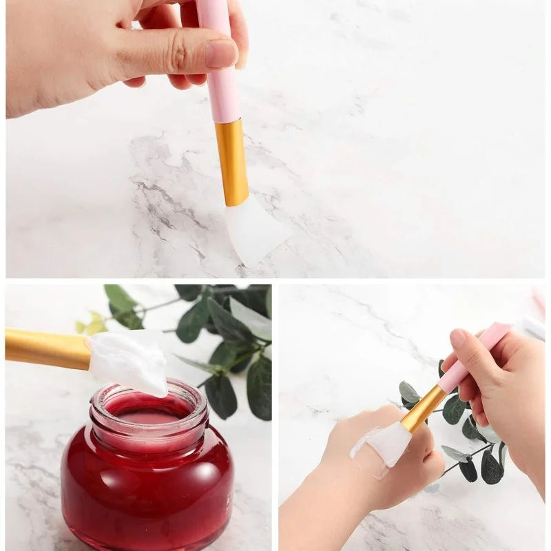 فرشاة قناع السيليكون الاحترافية، فرش قضيب ناعمة، أدوات مكياج، فرشاة قناع الوجه متعددة الوظائف، أدوات تنظيف النساء