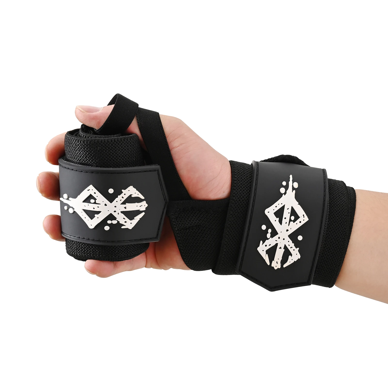 

Anime Berserk Adjustable Gym Wristband Sports Wrist Wraps For Fitness Body Building,Powerlifting,Weightlifting