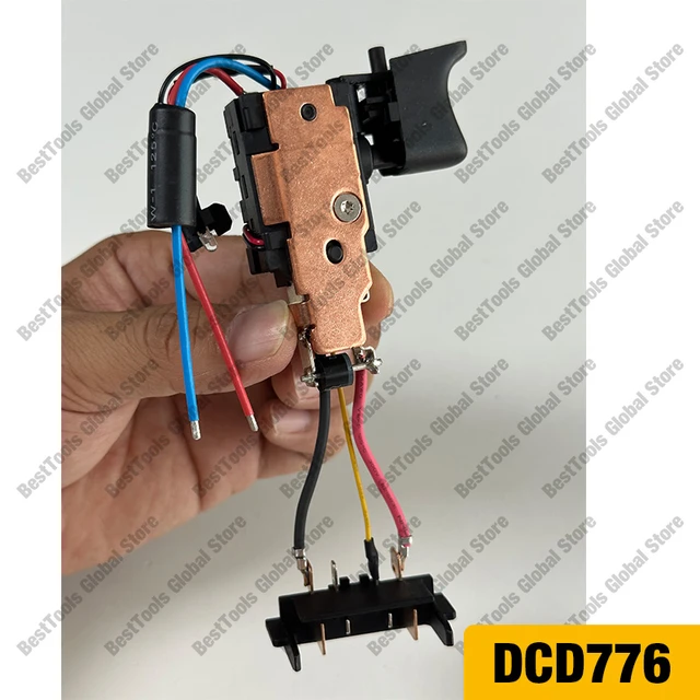 Switch For DEWALT N868644 DCD776 DCD776C2 TYPE1 CORDLESS DRILL PARTS AliExpress
