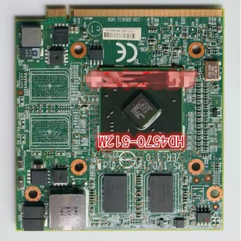 Laptop video Graphics card HD4570 512mb for MSI EX627 EX628 EX625 GX623 MS-1V0J1 1651 1674