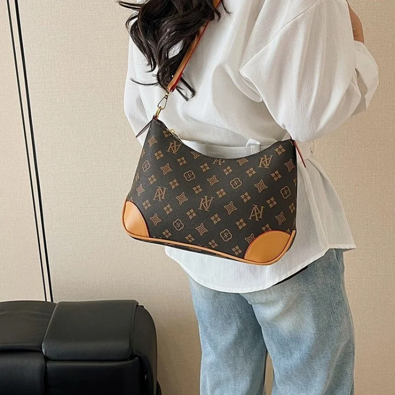 

Модная женская сумка через плечо из тонкой кожи, модный дизайн и элитный винтажный вид ​