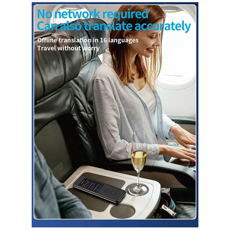 【슈퍼딜】해외 여행 비즈니스 협상을 위한 새로운 M10 지능형 음성 번역 기계 지능형 음성 번역기