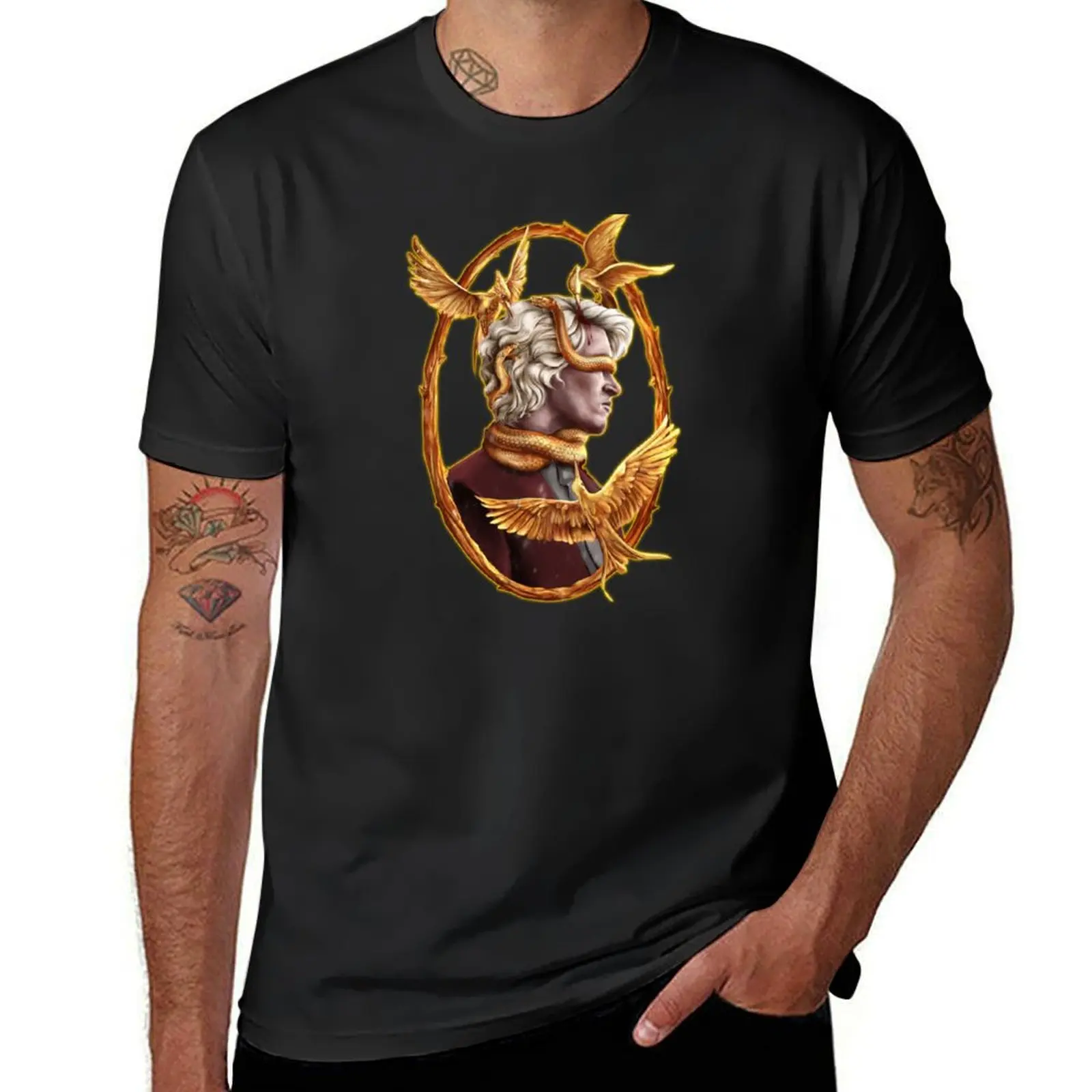 Coriolanus Snow I can fix him hunger games T-Shirt cute clothes for a boy quick-drying summer clothes mens plain t shirts