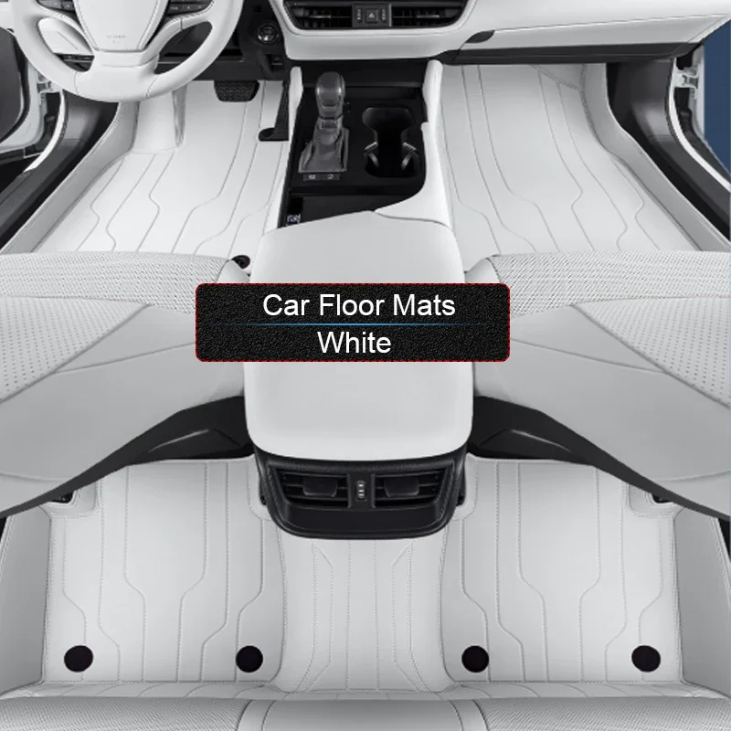 Alfombrilla protectora de pie de coche para LEXUS ES XZ10 2018-presente, antideslizante, de lujo, impermeable, accesorio de almohadilla de suelo