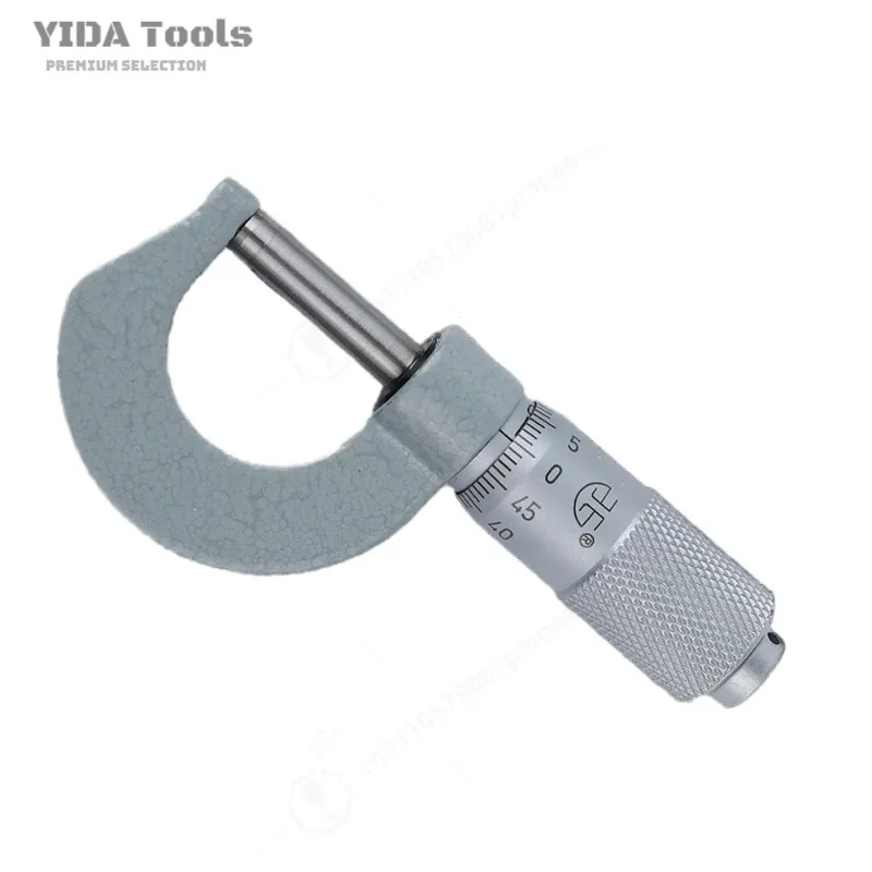 0-15mm Compact Pocket Micrometer Spiral Caliper Precision Measuring Tool for CNC Machining Inspection