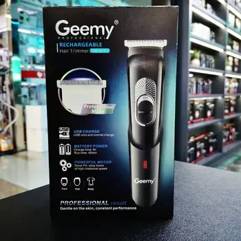 GEEMY GM6583 Zastřihovač vlasů Vestavěný zastřihovač s limitním hřebenem Nový design Dobíjecí zastřihovač vlasů Profesionální elektrický zastřihovač Muž 10 nejlepší prodej zastřihovač vlasů geemy - №3