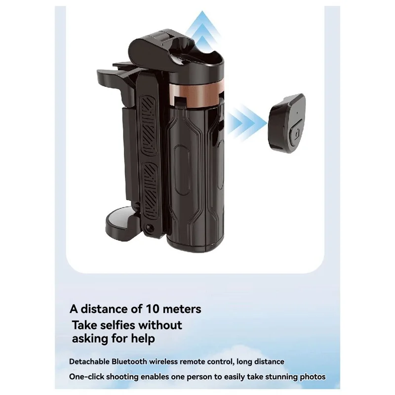 A46U Portable And Versatile Selfie Stick With Bluetooth Remote, Ideal For Live Broadcasts And More