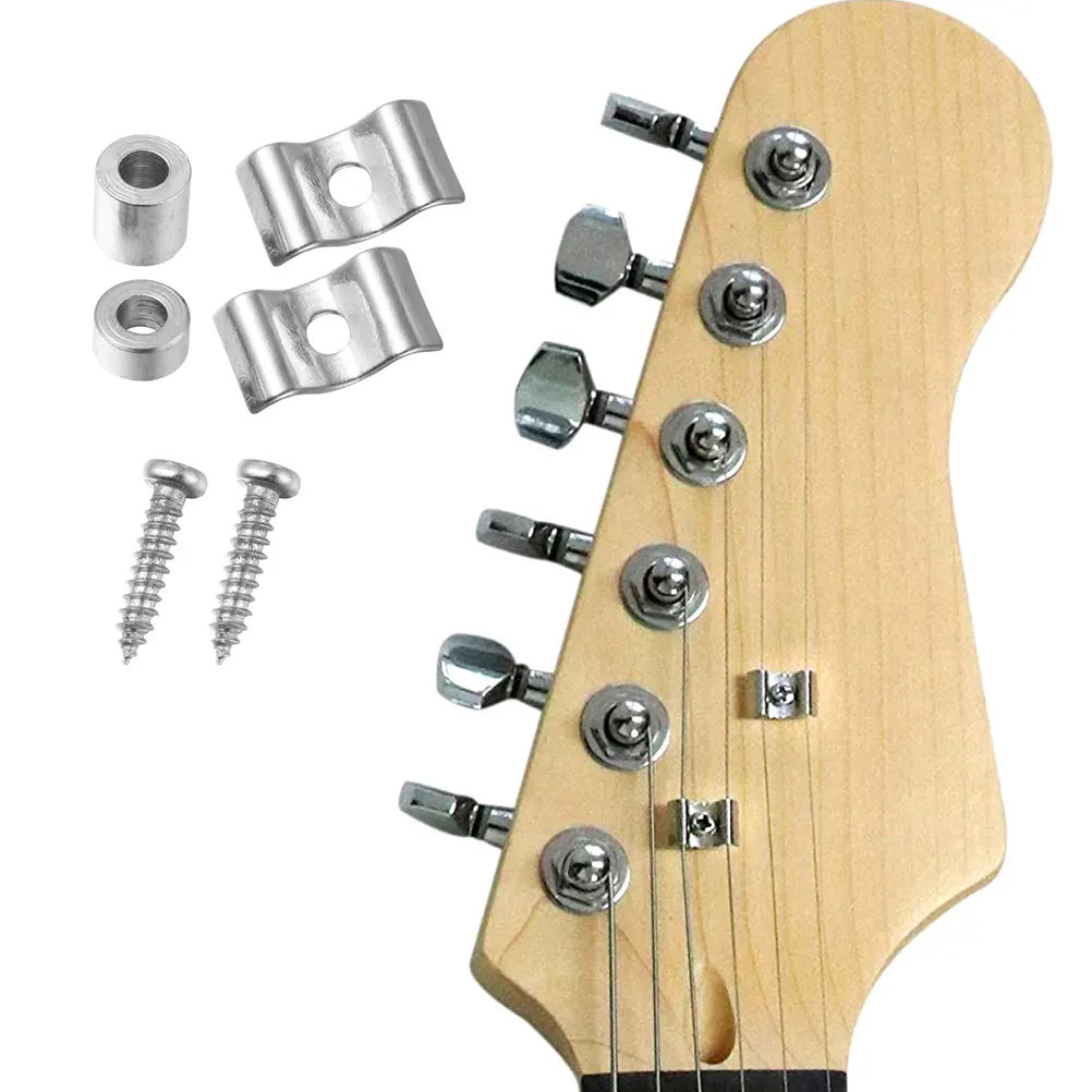 

10Sets Guitar Head Lock Tuning Pegs Metal String Heads Knobs Rustproof Longlasting Guitar Parts Tuning Peg Buckles
