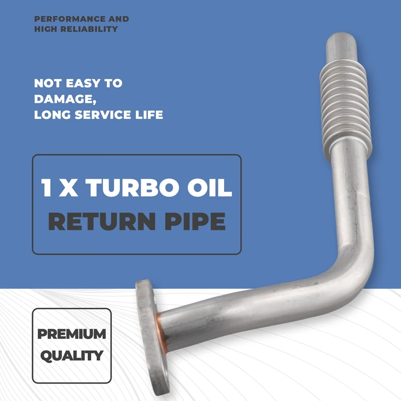 A99F-A 2740900377 2740900377   Turbolader Turbo Ölrücklaufrohr Leitungsschlauch für Mercedes-Benz C-W205 E-W212 W213 2012-2024