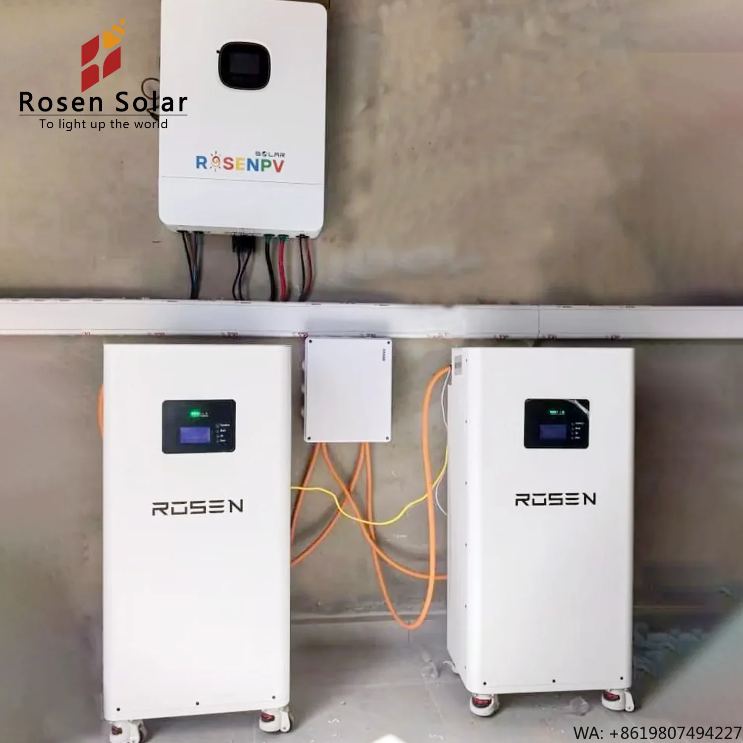 Self-Sufficient 15KW Solar Energy System Complete Kit 16kWh 314Ah Lithium Battery App Monitoring