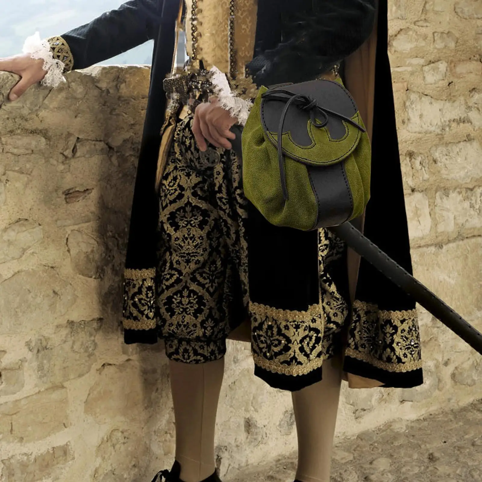 Middeleeuwse Riemtas Trinket Tas Mannen Vrouwen Heuptas Renaissance Riem Etui