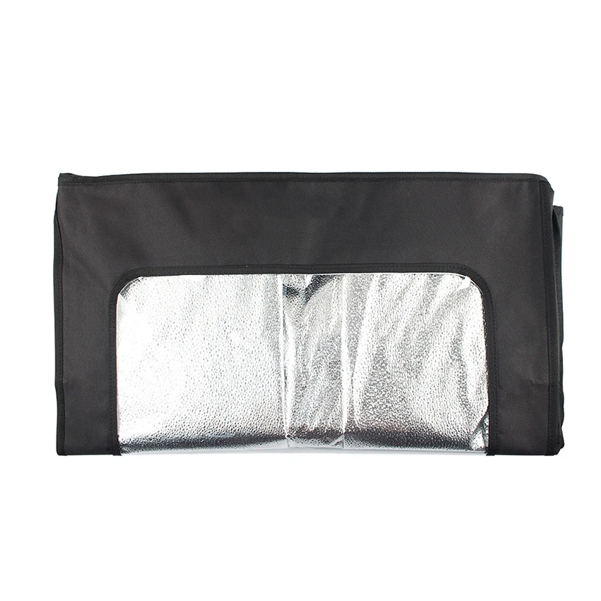 High-Temperature-Resistant Flame-Retardant Black Dust Cover with Viewing Window for Kobra 3 Max 3D Printer Accessories