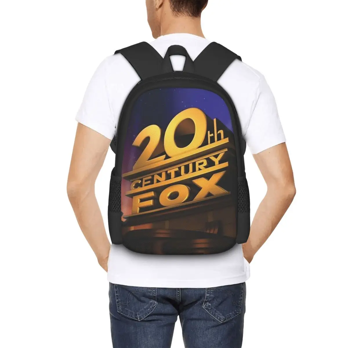

Классический студенческий рюкзак 20th Century Fox, школьная сумка, походный рюкзак для путешествий, модная сумка для книг, сумки на плечо для мужчин и женщин