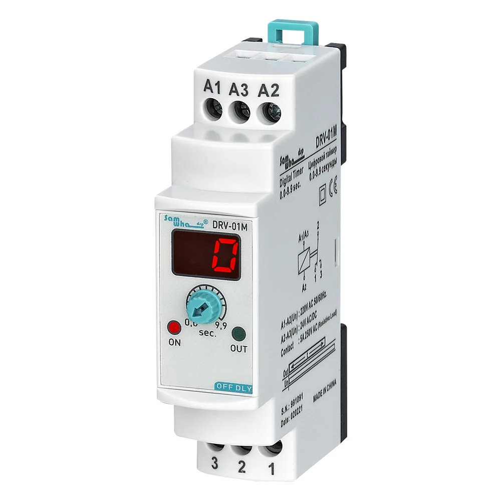 Samwha-Dsp DRV-XXM Digital Off Delay Time Relay