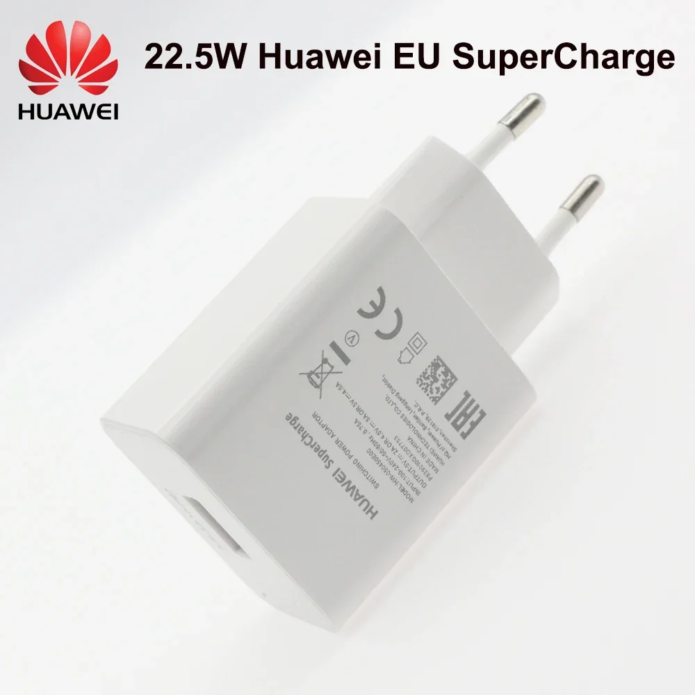 Original Huawei P20 4.5V 5A Supercharge Quick Charger 22.5W For P20 Pro P30 P40 Lite Mate 10 Mate 20 30 Pro 5A Type C Cable - náhled 5