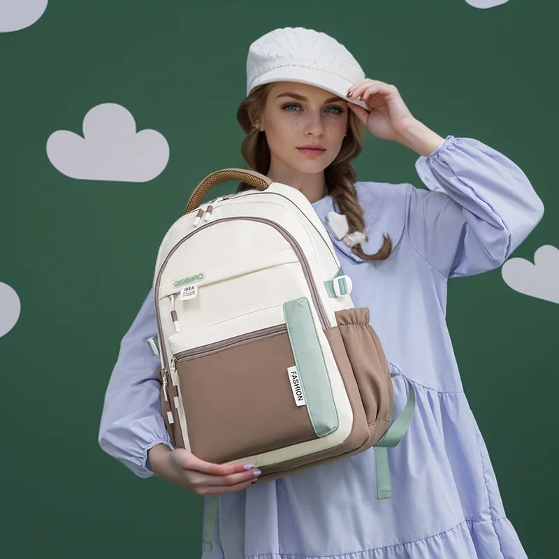 Schoolbags Junior High School Girls High-Looking Niche Ins Style 2026 New K-Style Brand Primary School Students Backpack