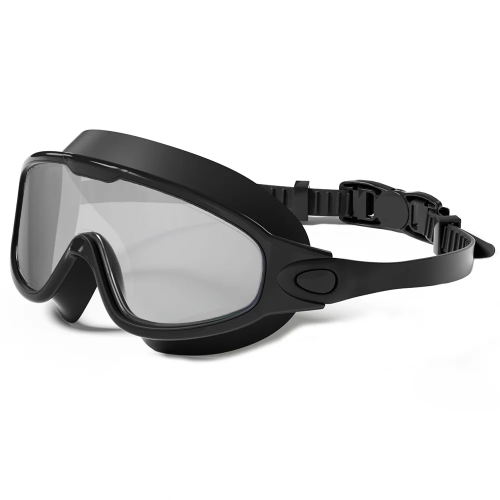 Weitwinkel-Schwimmbrille Schwimmbrille Ohne Leckage Anti-Beschlag UV-Schutz 180° ° Clear Vision Pool Beach Essentials Schwimmbrille für Erwachsene – Detail 9